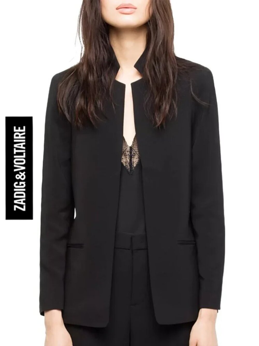Zadig & Voltaire Volly Crepe Jacket